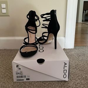 Aldo onianiel black high heel